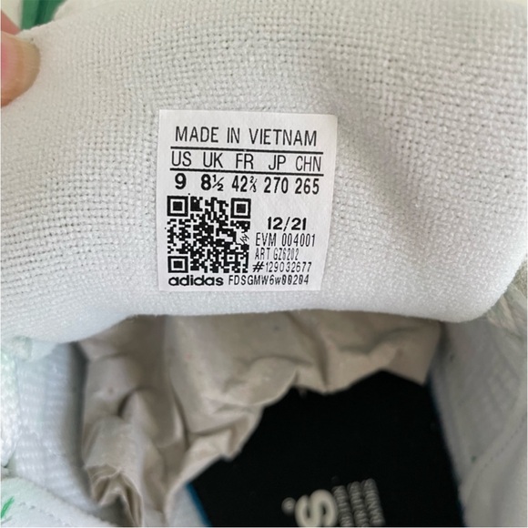 Adidas Adimatic skate shoe in OG green - Picture 13 of 15